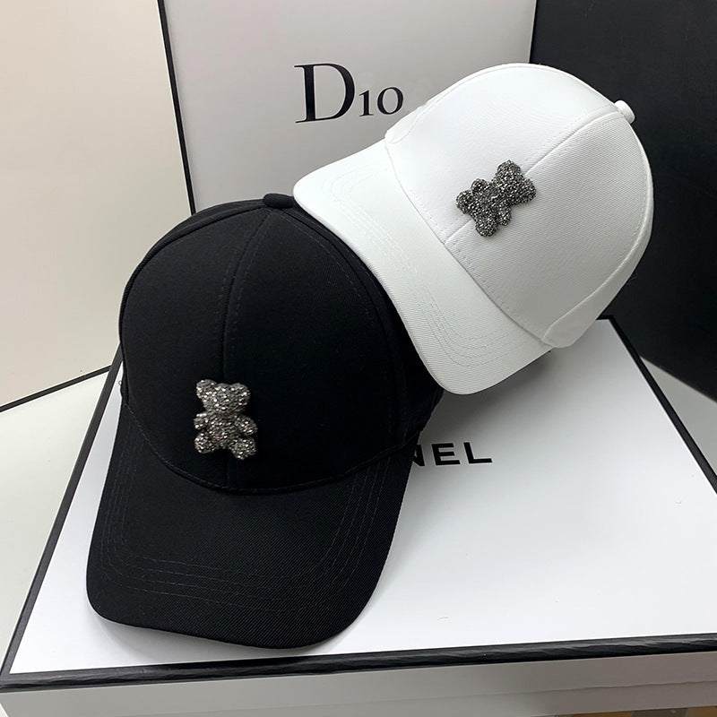 Kvinnens dekorert casual baseball caps Skanto