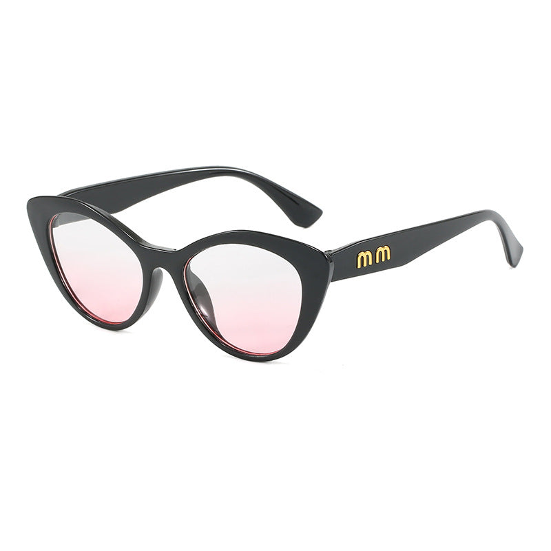 Damen Cat-Eye solbriller i trendy vintage-stil Skanto