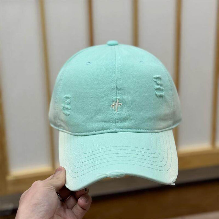 Kvinne Slitt Vintage Baseball Caps Skanto