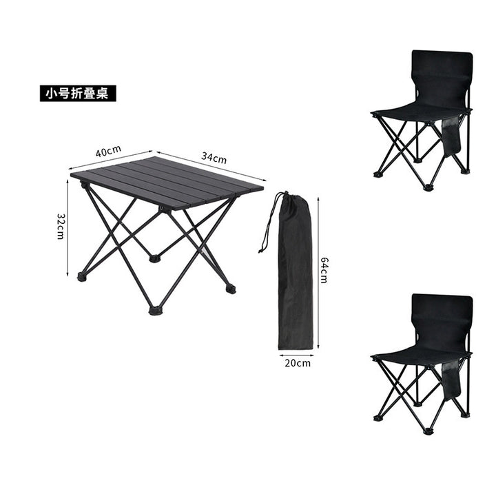 Sammenleggbar Camping Bord Skanto