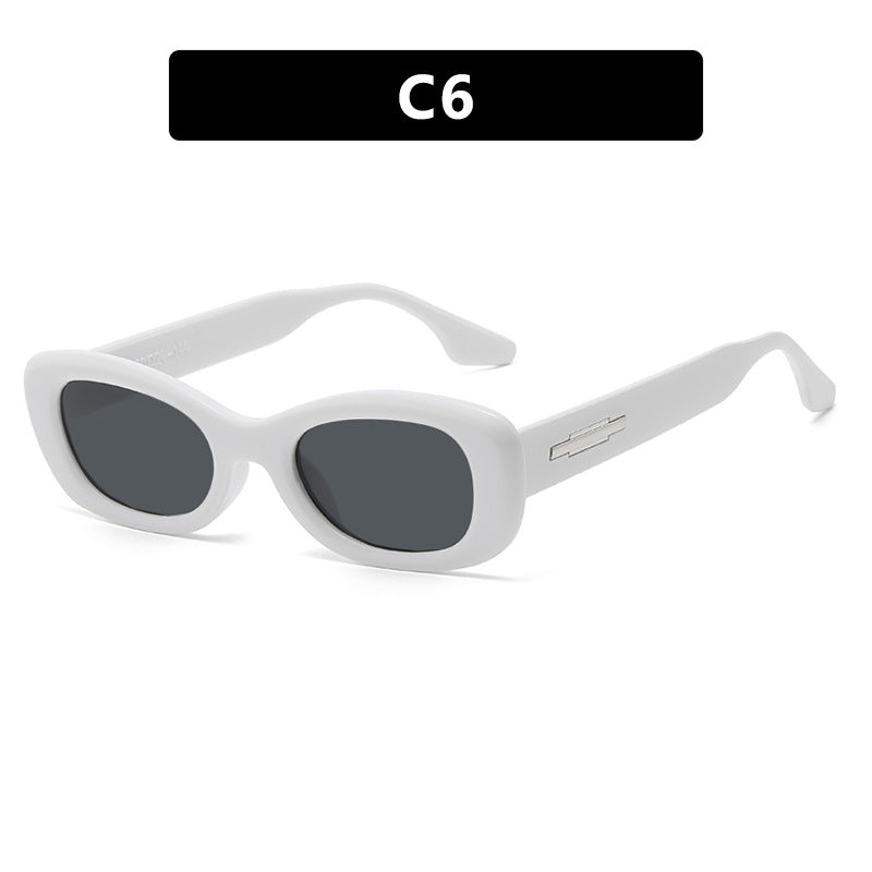 Dame moteriktig solbrille i trendy retro-stil med UV-beskyttelse Skanto