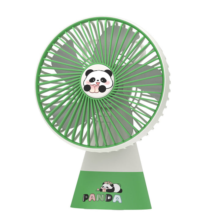 Kvinnelig Kreativ Bærbar Mini Vifte i Panda Design Skanto
