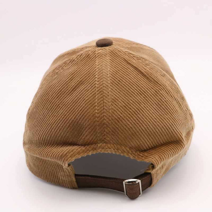 Unisex teksturert kordfløyels baseball caps Skanto