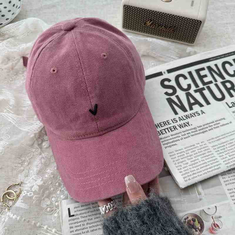 Kvinne Casual Denim Baseball Caps Skanto