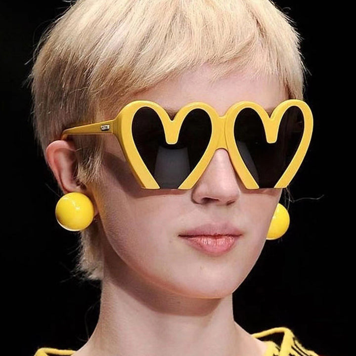 Dame hjerteformet solbrille Skanto 1780928954