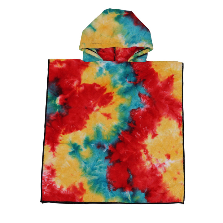 Fluffy Badeponcho med hette Skanto