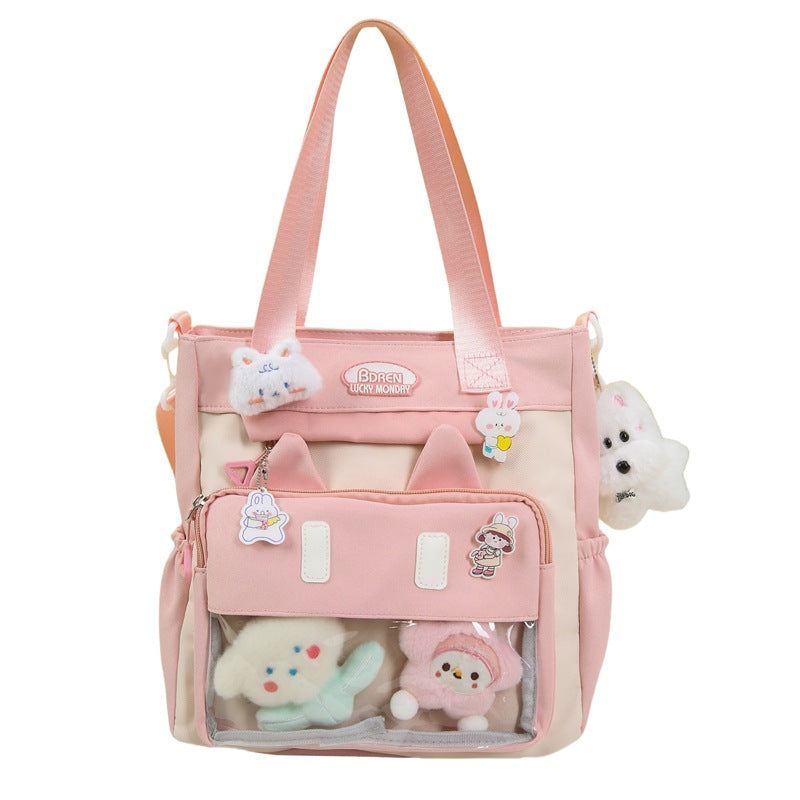 Søt karakadesign tote bag Skanto