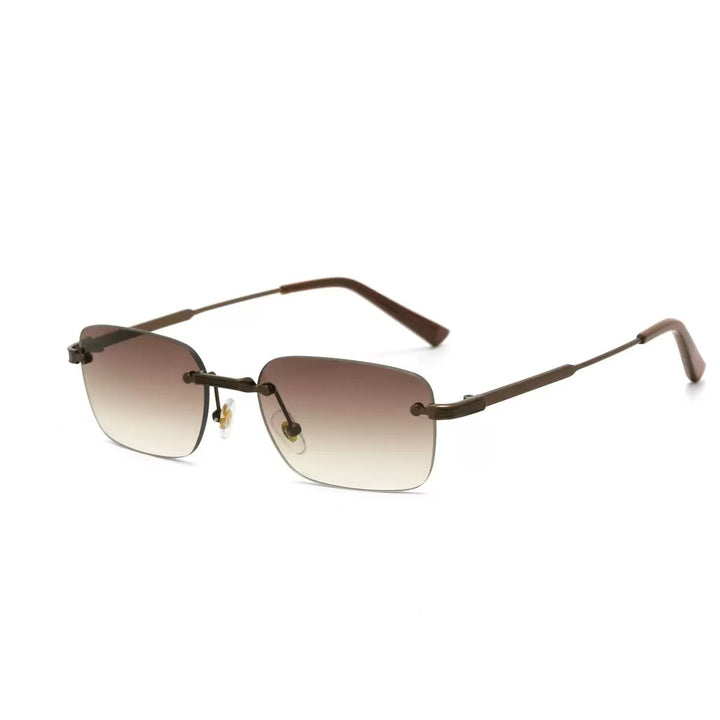 Dame moteriktig brille med elegant metallramme Skanto