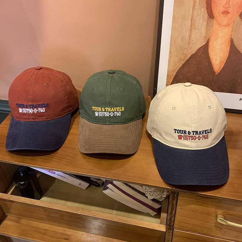 Herre Casual Reisemotiv Baseball Caps Skanto