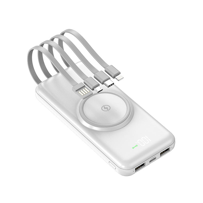 Powerbank med integrert ladeapparat Skanto