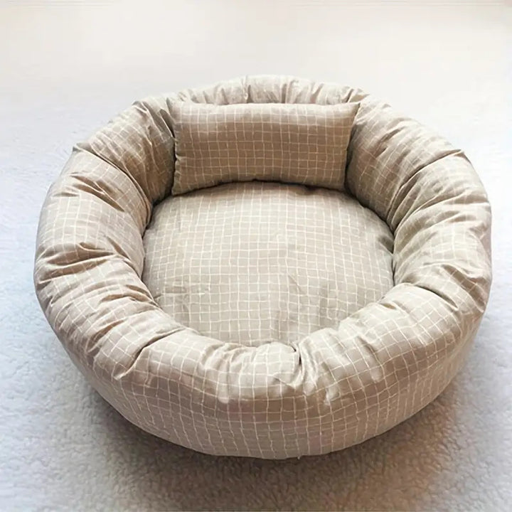 Comfortabel Sirkulær Hundeseng