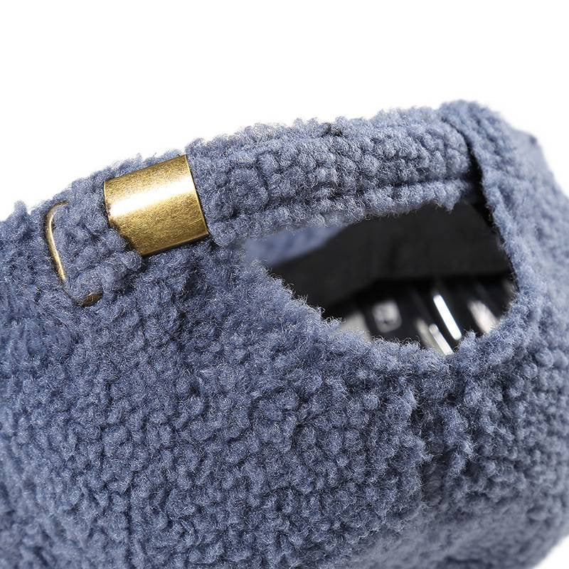 Kvinne Fluffy Sherpa Baseball Cap Skanto