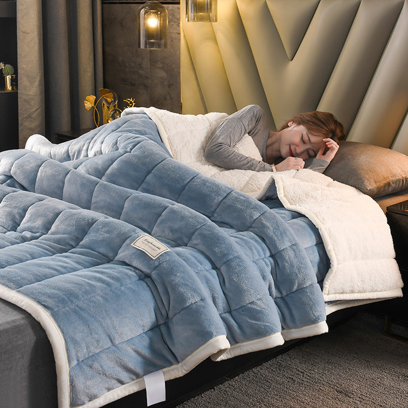 Skanto | Luksuriøs Flanell Fleece Vinterteppe - Holder deg alltid varm!