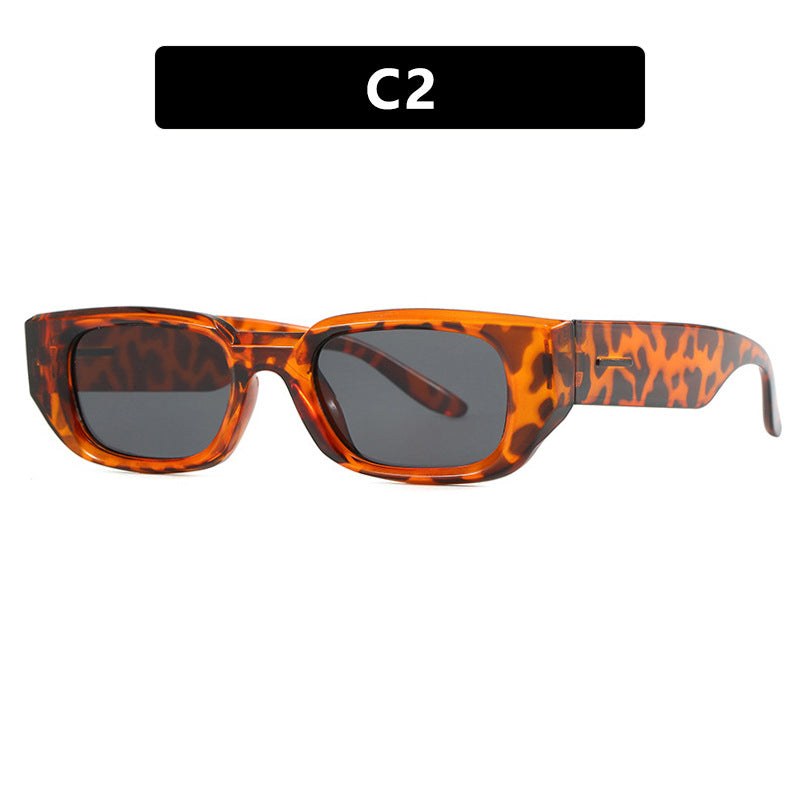 Women's trendy sunglasses with innovative transparent frame and polarized lens Skanto