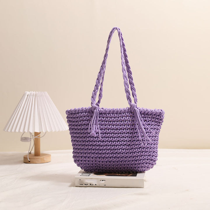 Braided beach bag Skanto