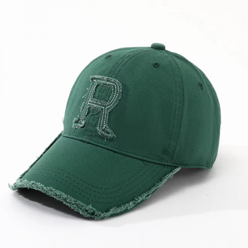 Kvinnenes Slitt Brodert Baseball Cap Skanto
