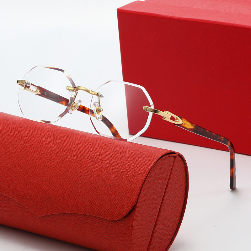Damer elegant Korreksjonsbrille med moderne åttkantet ramme Skanto