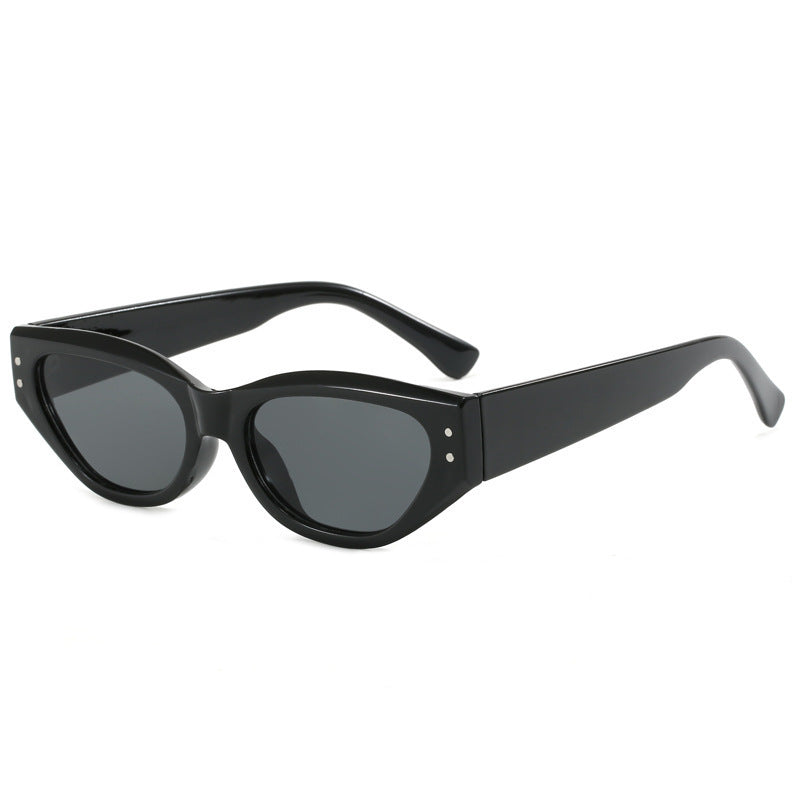 Dame moteriktig solbrille i trendy Cat-Eye stil Skanto