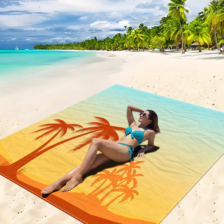 Mandala Design Strandmat Skanto