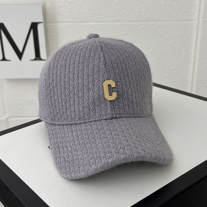Kvinnenes Koselige Strikkede Baseballcaps Skanto
