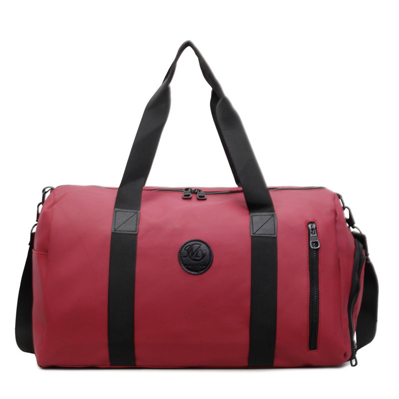 Sports bag with reinforced zipper and side pocket Skanto