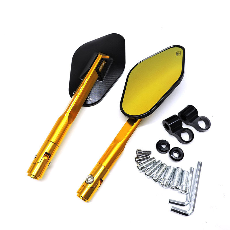 Adjustable Universal Motorcycle Side Mirrors Skanto