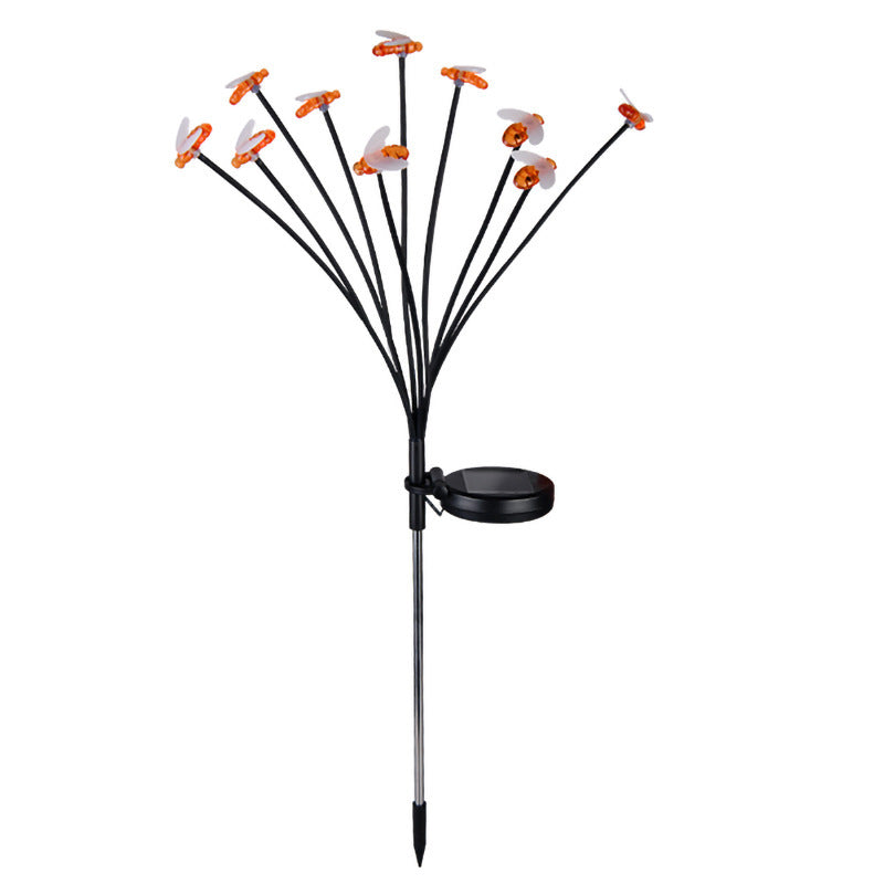 Dekorative LED fiberoptiske blomster stakebuketter Skanto