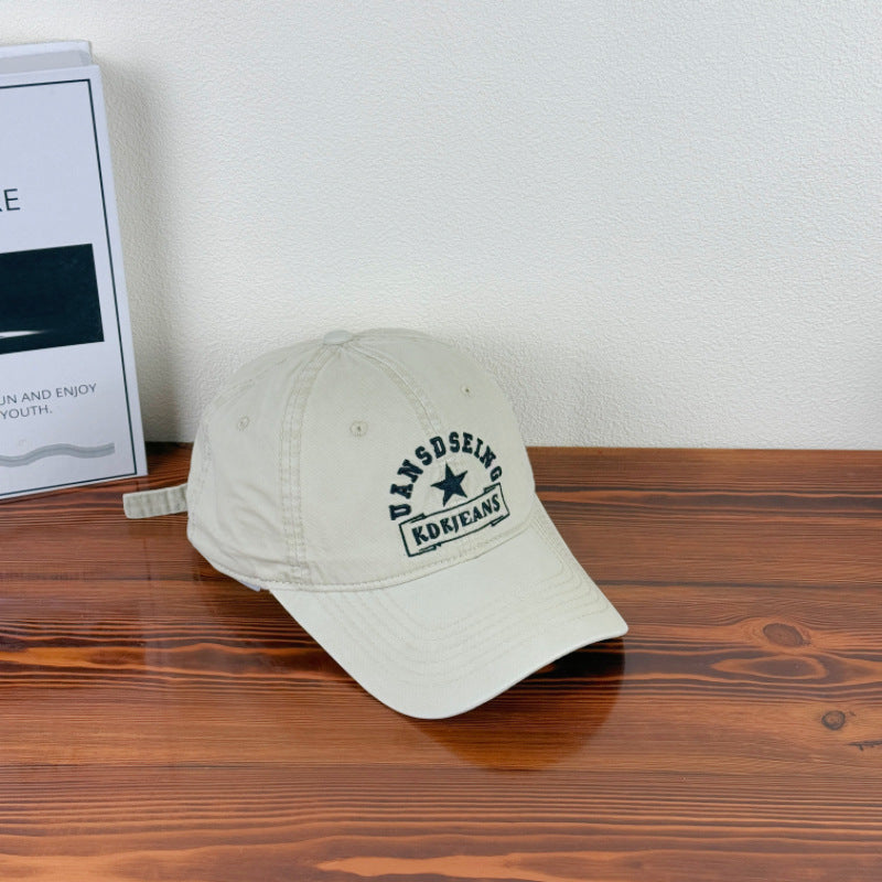 Herre Slitt Vintage Stil Baseball Cap Skanto