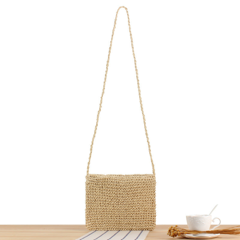 Håndlaget Makramee Crossbody Bag Skanto