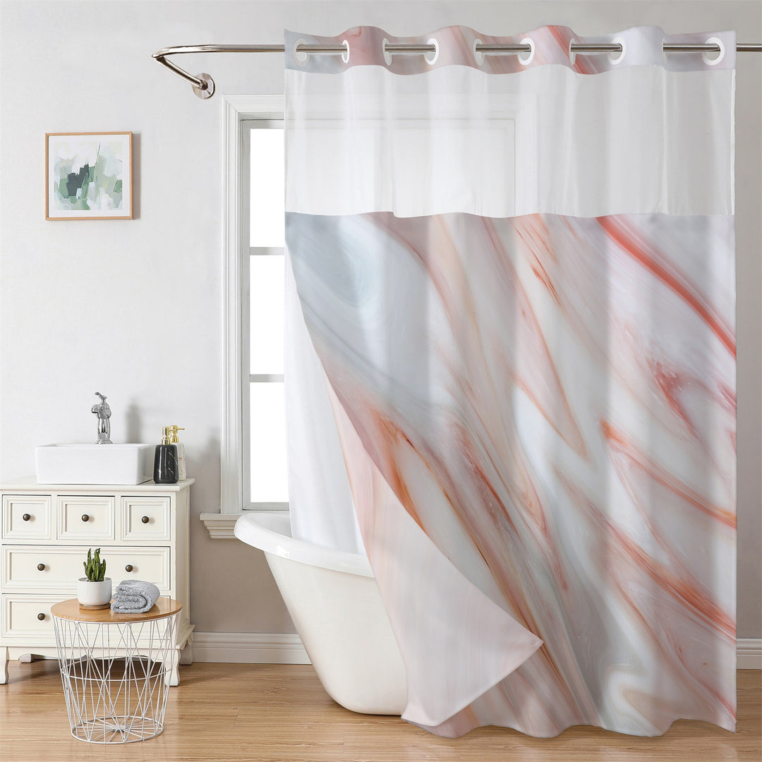 Luksuriøst Marmor Design Dusjforheng Skanto