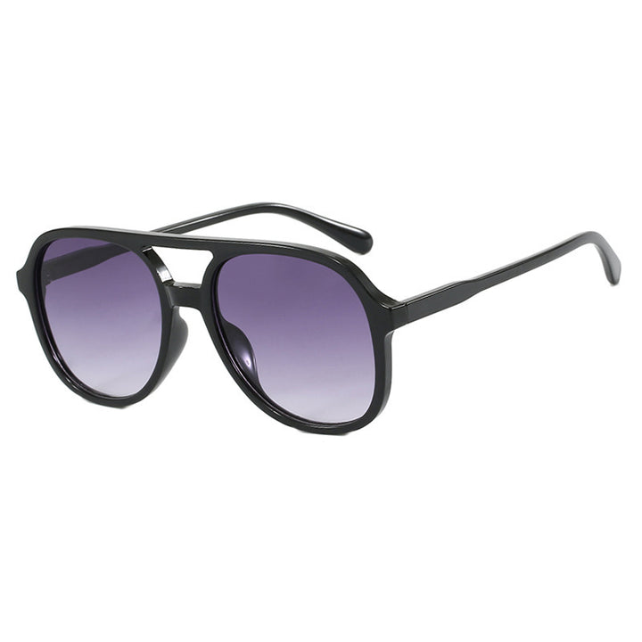 Dame oversized solbriller med innovativt design Skanto