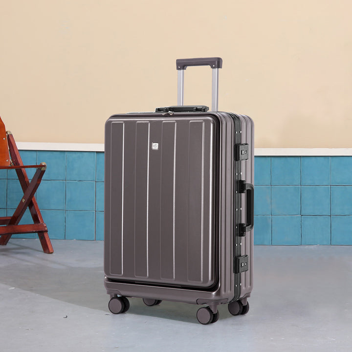 Holdbar hardt skall rullende reiseveske Skanto