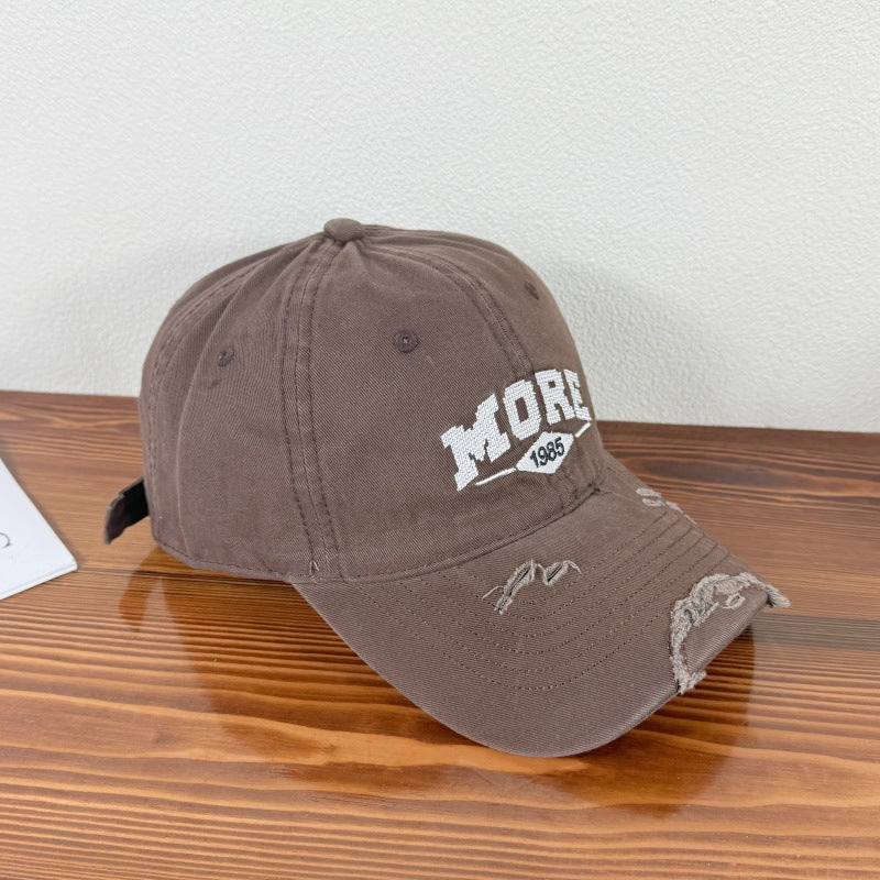 Herre Slitt Uformell Baseball Caps Skanto