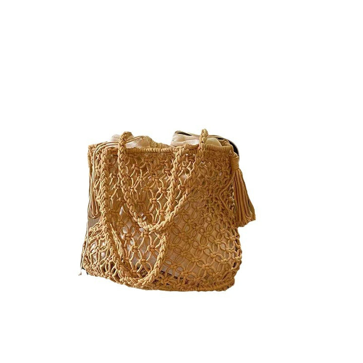 Trendy Makramee Crossbody Bag Skanto