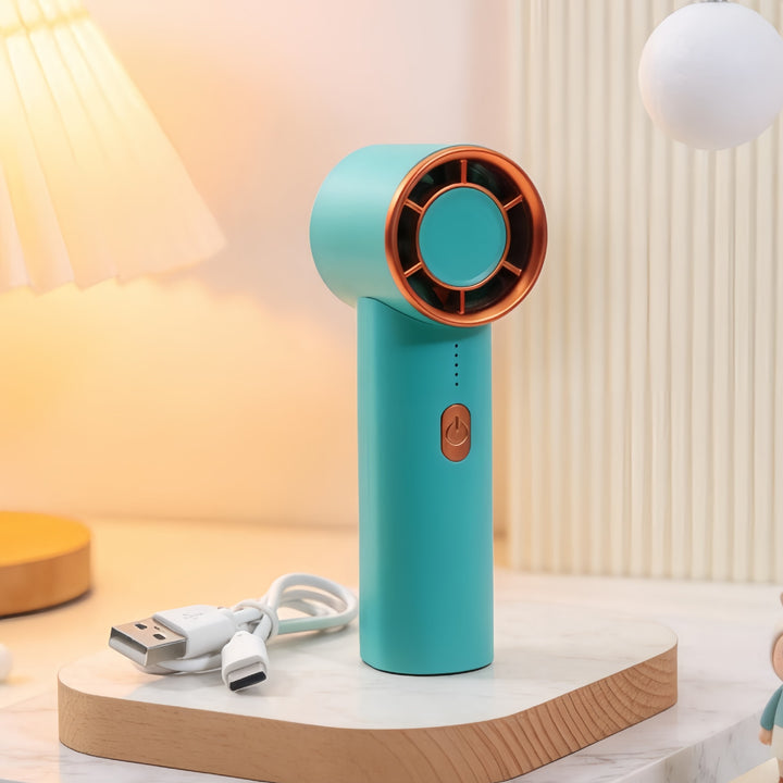 Damen Bærbar Håndvifte med USB-ladingsfunksjon og fleksibelt design Skanto