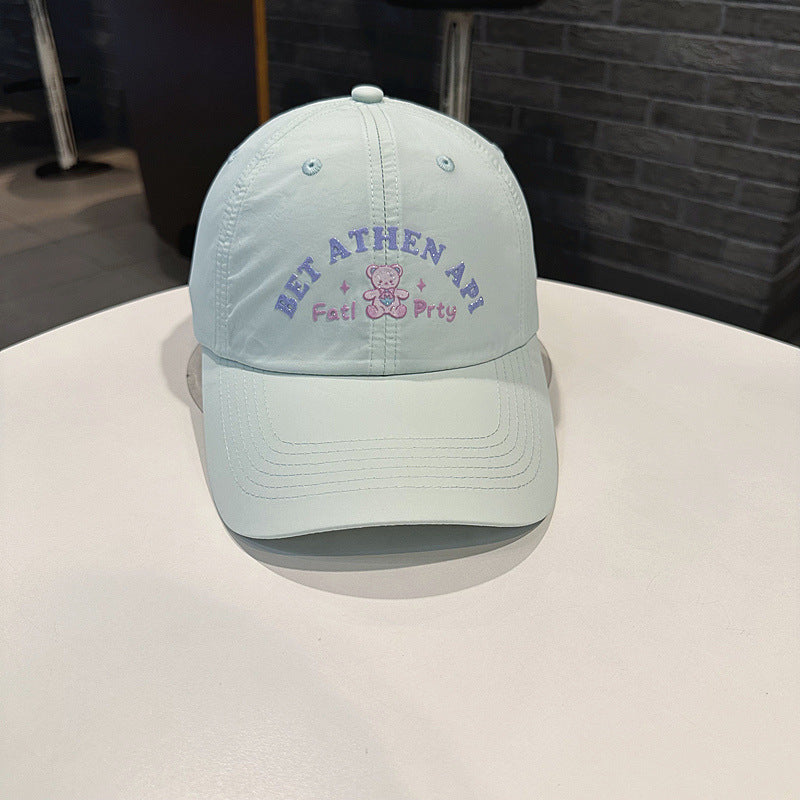 Kvinne Lekende Brodert Caps Skanto