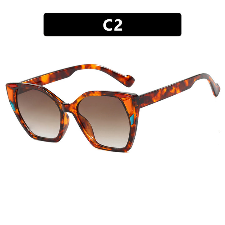 Women's Fashionable Geometric Designer Glasses Skanto