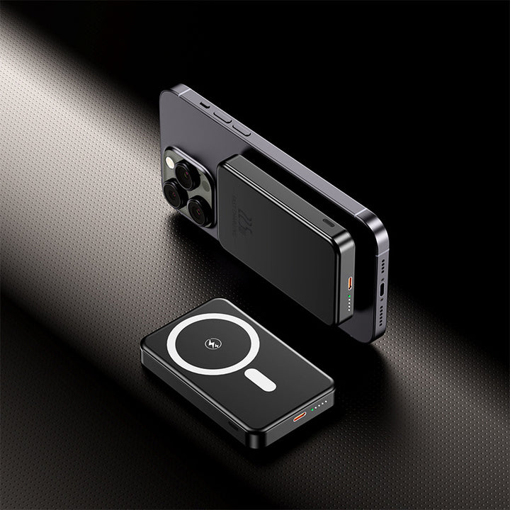 Bærbar Powerbank med magnetfunksjon Skanto