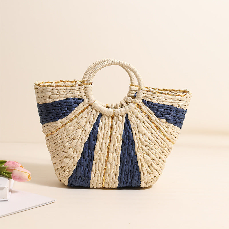 Handmade basket bag in modern design Skanto