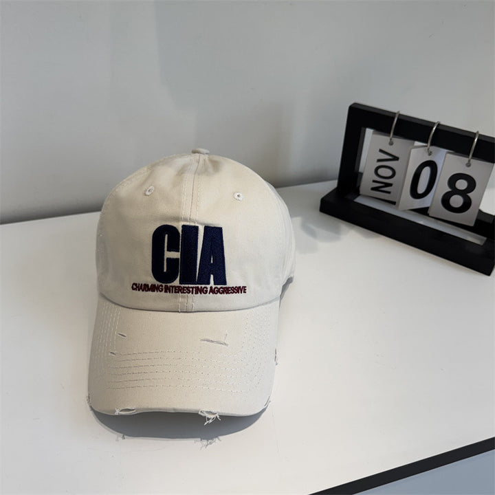 Men's Distressed Motivational Baseball Cap Skanto
