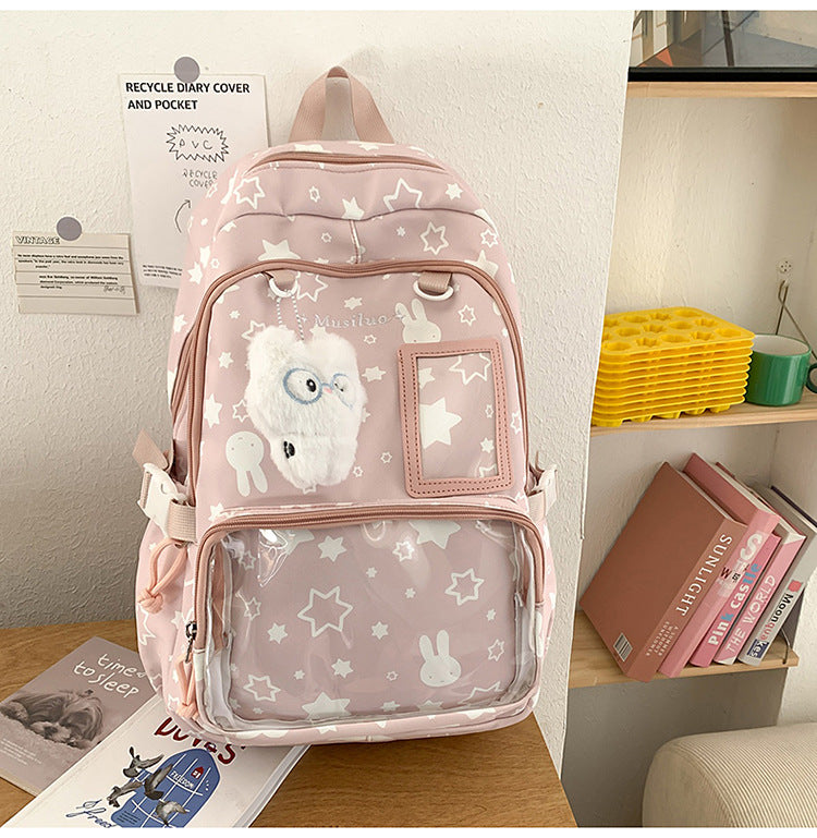 Søt karakterinspirert skoleveske