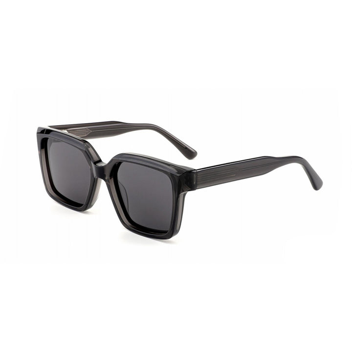Damer moterik solbrille i markant kvadratisk design Skanto