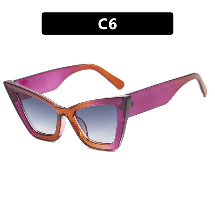 Women's Cat-Eye Sunglasses with Elegant Lenses and UV Protection Skanto