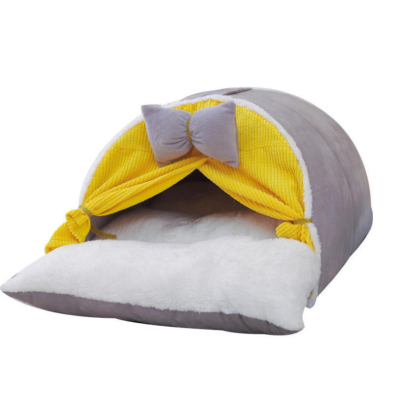 Koselig Feline Hideaway Hundeseng