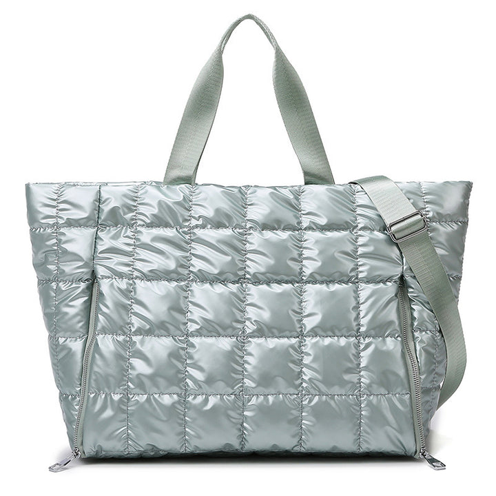 Elegant og Multifunksjonell Puffer-Taske Skanto