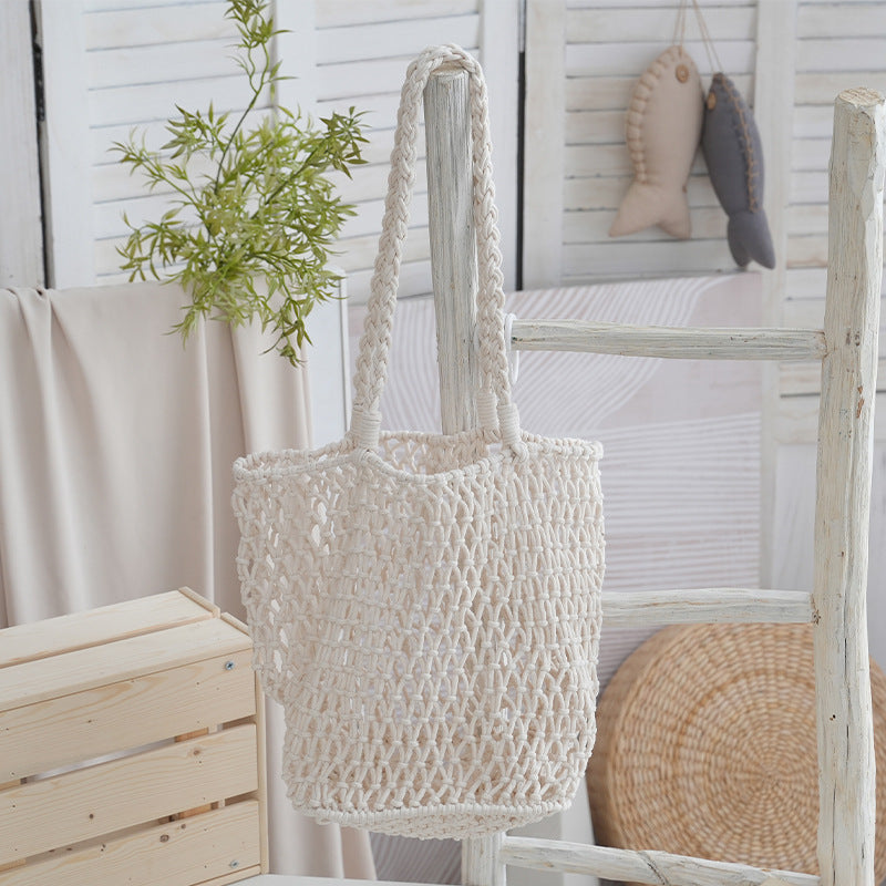 Håndlaget shoppingbag Skanto