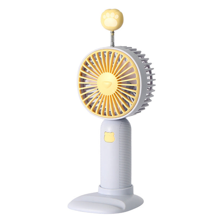 Dame Bærbar Mini-Håndvifte med søtt pote-design Skanto