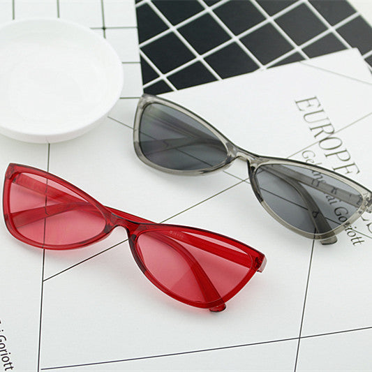 Damer geometrisk designer solbrille i moderne stil Skanto