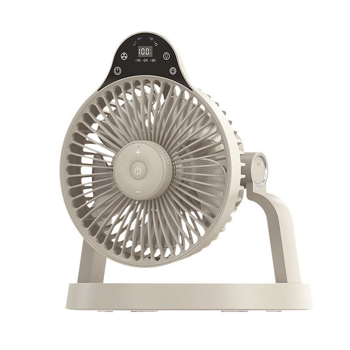 Unisex Oscillerende Oppladbar Vifte Skanto
