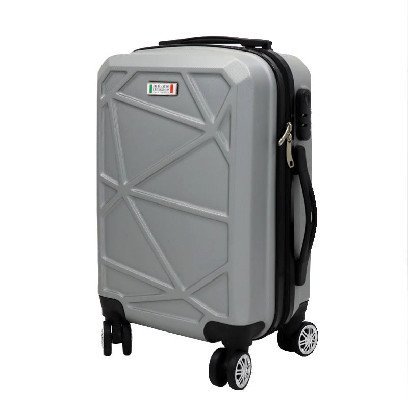 Unisex Geometrisk Hard Shell Spinner Koffert Skanto